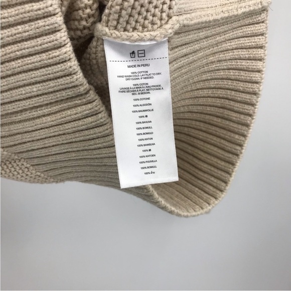 Filson Womens Lake Quinault Waffle Sweater Cream - Picture 7 of 7